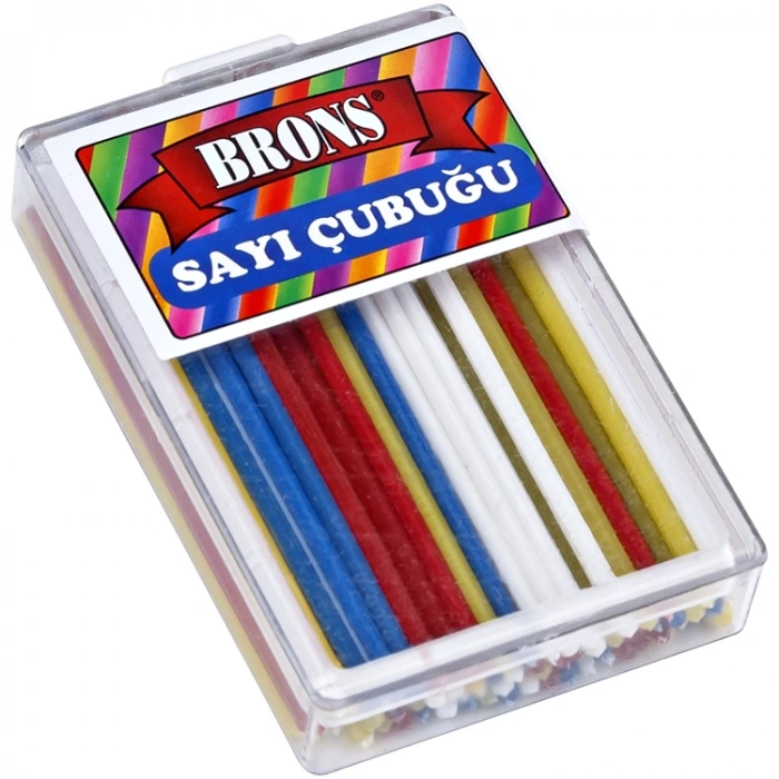 BRONS BR-222 SAYI ÇUBUĞU PLASTİK KUTULU