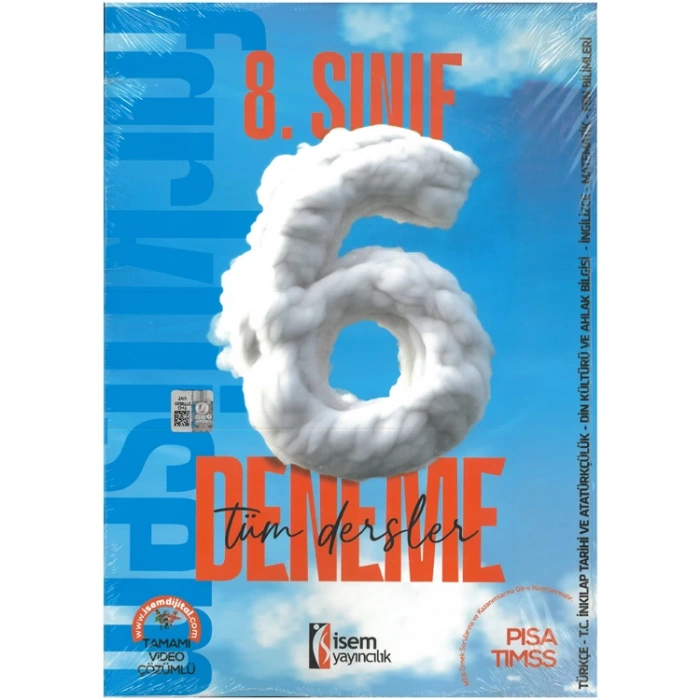 İSEM 8. SINIF TÜM DERSLER 6  LI DENEME SETİ