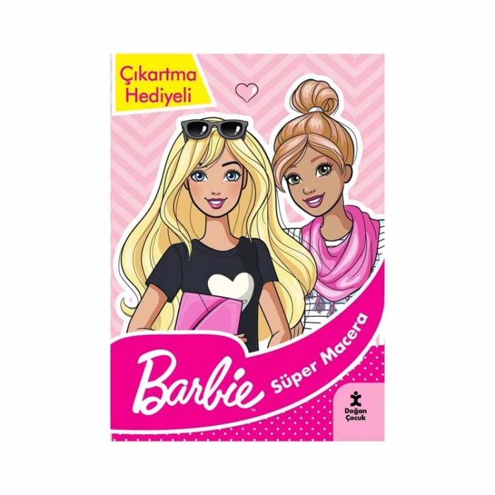 BARBIE SÜPER MACERA BOYAMA KİTABI