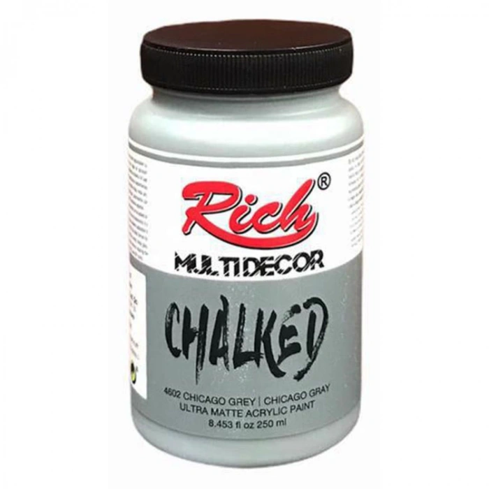 RİCH MDC-250-4602 MULTİ DECOR CHALKED 250 CC CHICAGO GRAY