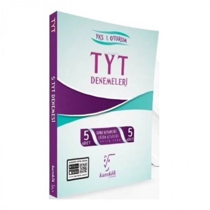 KAREKÖK TYT 5Lİ DENEME SETİ YKS 1. OTURUM