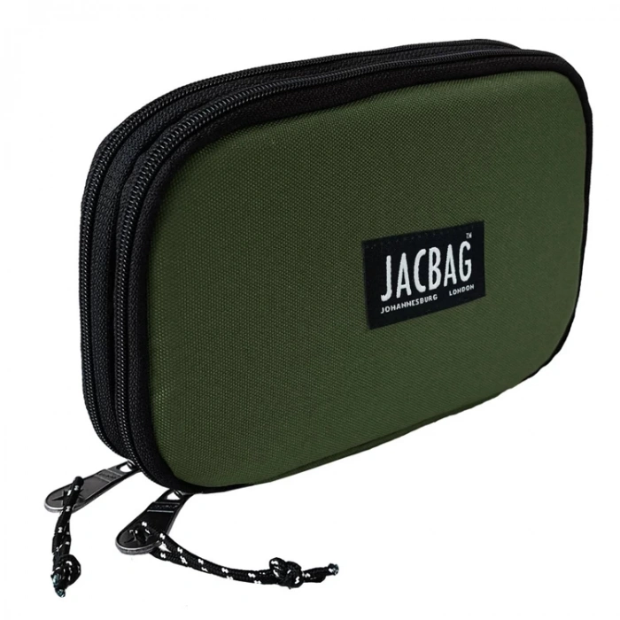 JACBAG DUAL COVER JAC-11 OVAL- ÇİFT KAPAKLI KALEM ÇANTASI