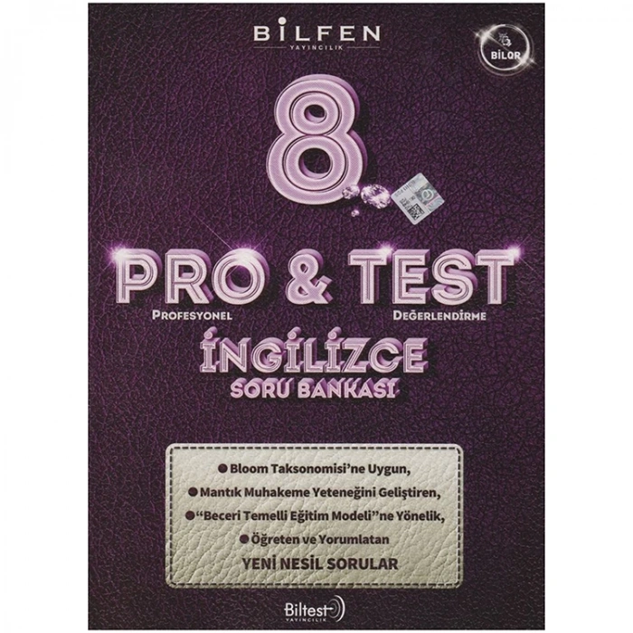 BİLFEN 8. SINIF YENİ NESİL PROTEST İNGİLİZCE SORU BANKASI