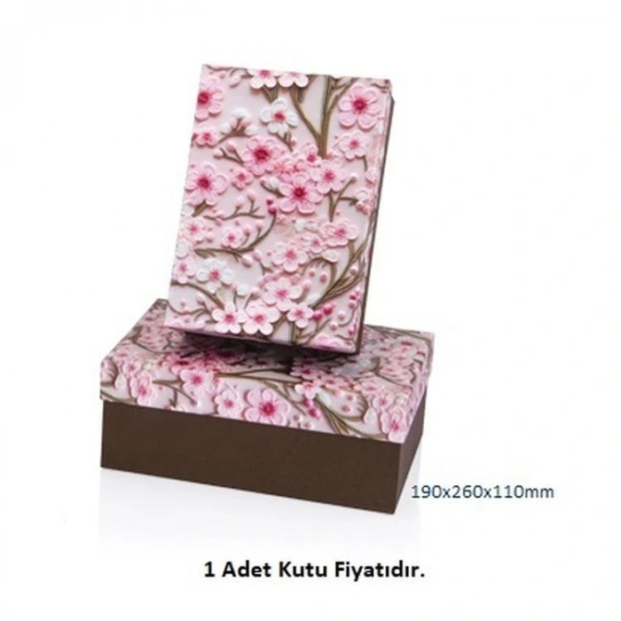 GIPTA MAY DİKDÖRTGEN HEDİYE KUTUSU BX2789 B NO:04 190x260x110mm - TEKLİ