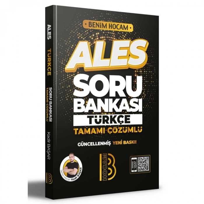 BENİM HOCAM 2023 ALES TÜRKÇE TAMAMI ÇÖZÜMLÜ SORU BANKASI