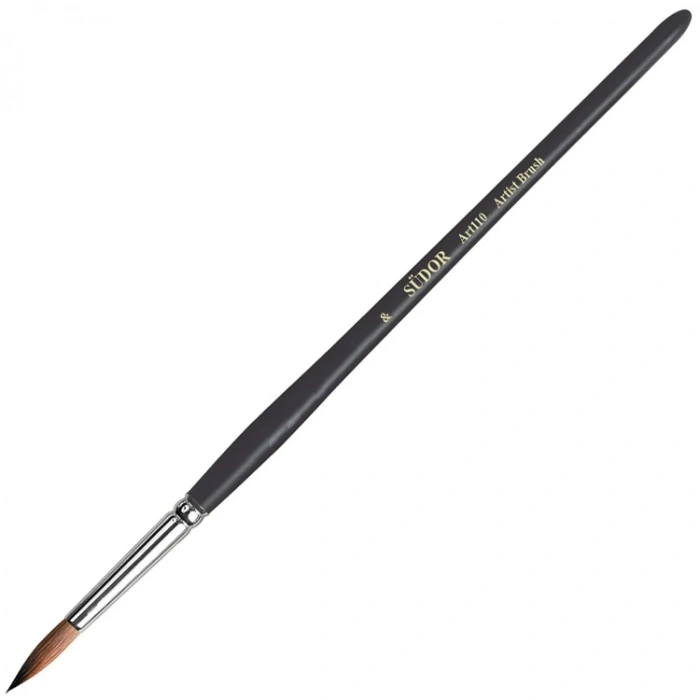 SÜDOR SF110 SAMUR SULUBOYA FIRÇASI YUVARLAK UÇ  NO: 2/0