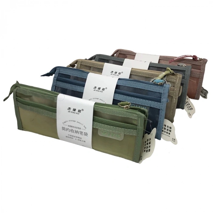 DK JFR-6661 İKİ GÖZLÜ FİLE KALEM ÇANTASI