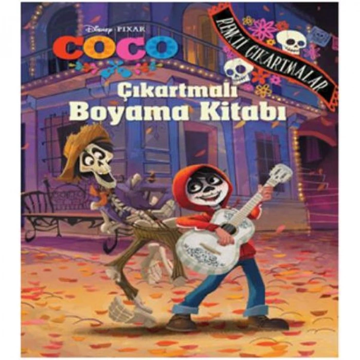 DISNEY PIXAR COCO ÇIKARTMALI BOYAMA KİTABI