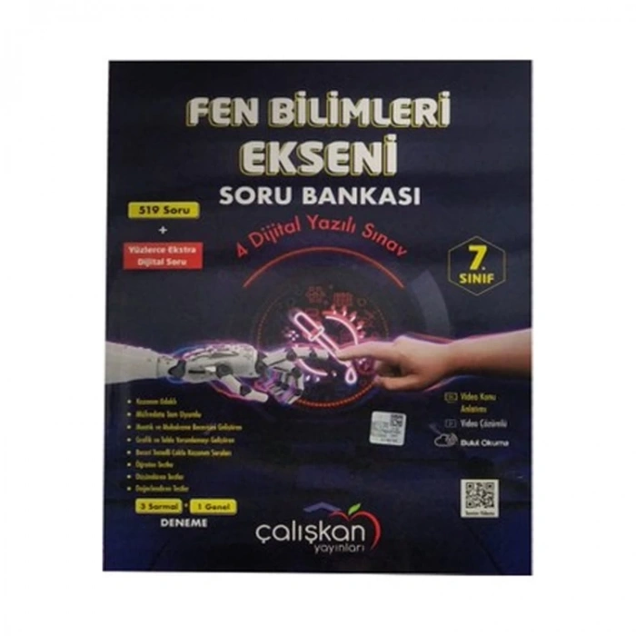 ÇALIŞKAN YAY.7.SINIF FEN BİLİMLERİ EKSENİ SORU BANKASI