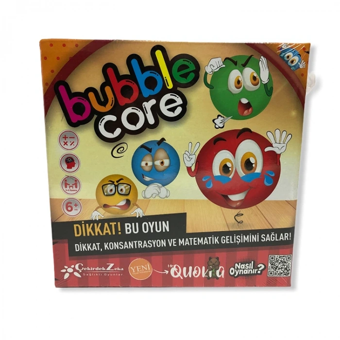 KOLAT ZK43 BUBBLE CORE ZEKA DİKKAT KUTU OYUNU