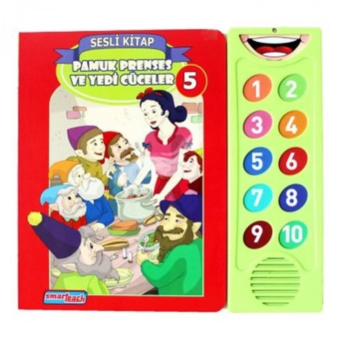 KONUŞAN SESLİ KİTAP - PAMUK PRENSES VE YEDİ CÜCELER 5