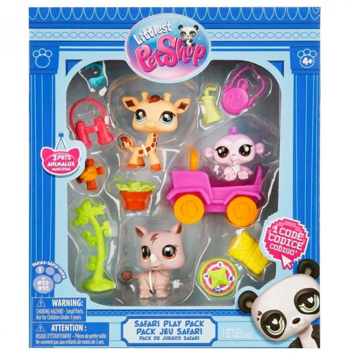 HASBRO 00524 LITTLES PET SHOP MİNİŞLER SAFARİ OYUN SETİ