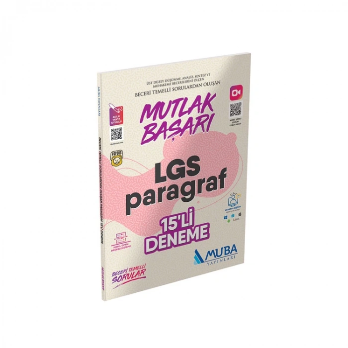 MUBA 8. SINIF LGS PARAGRAF 15Lİ DENEME