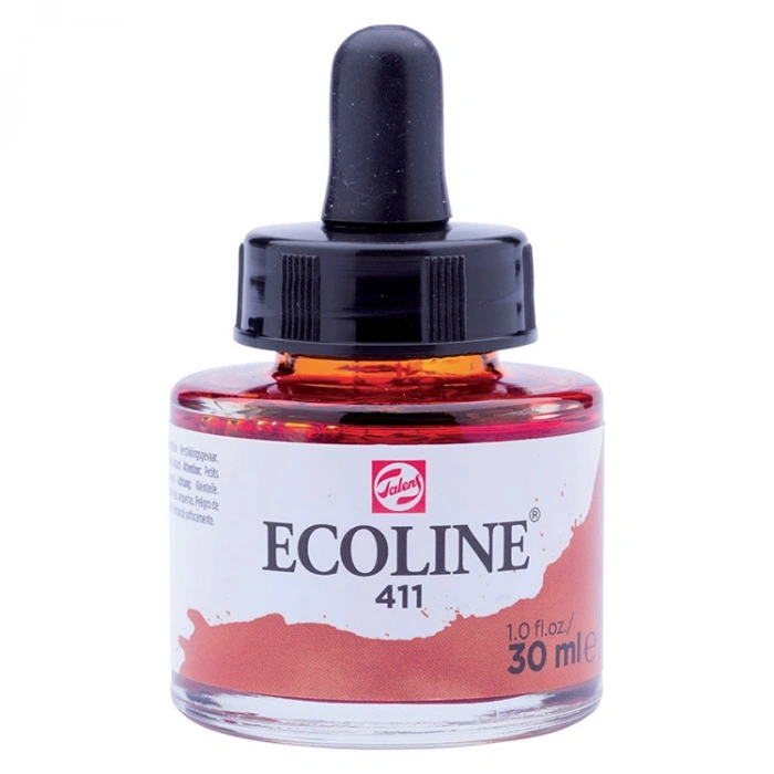 TALENS ECOLINE SIVI SULUBOYA 30 ml. 411  BURNT SIENNA - RT11254111