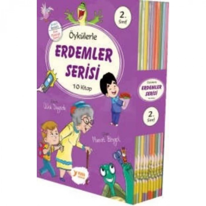 ÖYKÜLERLE ERDEMLER SERİSİ 10 KİTAP (2. SINIFLAR İÇİN)