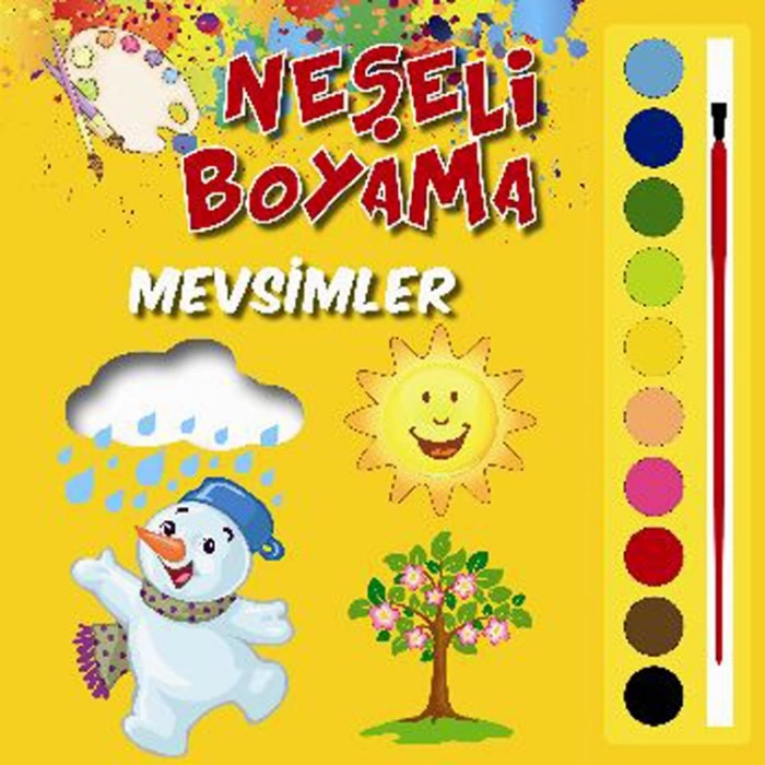 NEŞELİ BOYAMA MEVSİMLER