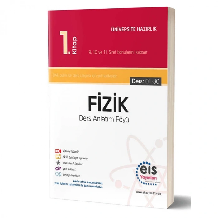 EİS YKS FİZİK  DERS ANLATIM FÖYÜ 1. KİTAP