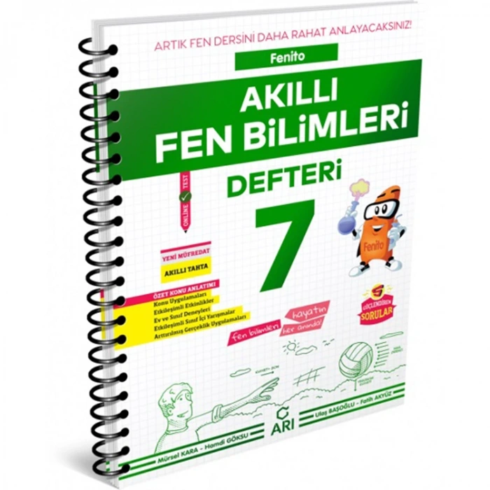 ARI 7. SINIF AKILLI FEN BİLİMLERİ  DEFTERİ