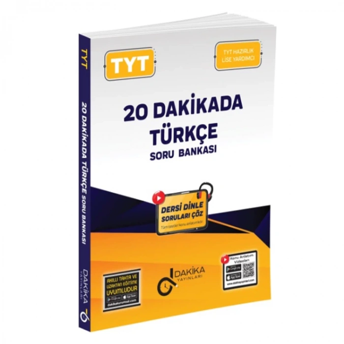 DAKİKA TYT 20 DAKİKADA TÜRKÇE SORU BANKASI
