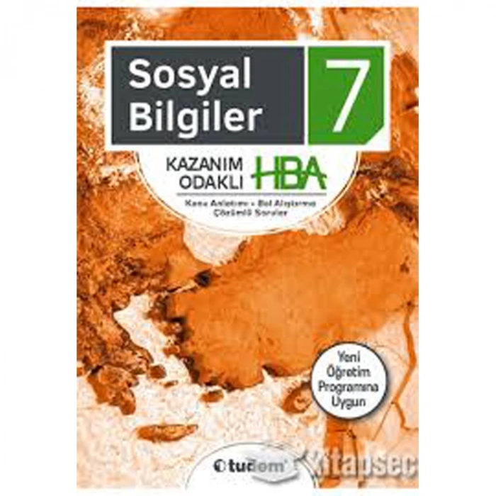 TUDEM 7. SINIF SOSYAL BİLGİLER KAZANIM ODAKLI (HBA)