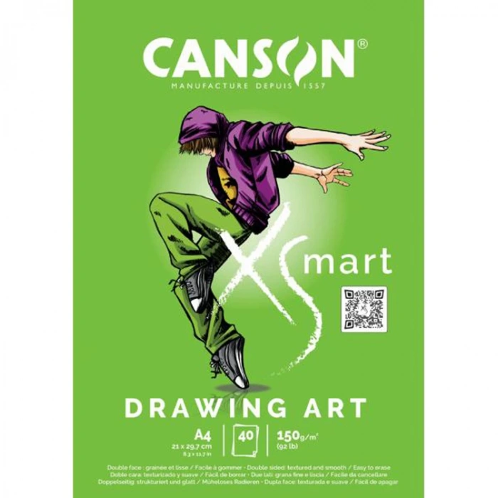 CANSON DRAWING ART A4 150 GR 40 YP. ÇİZİM DEFTERİ