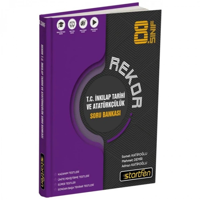 STARTFEN 8. SINIF İNKILAP TARİHİ VE ATATÜRKÇÜLÜK REKOR SORU BANKASI