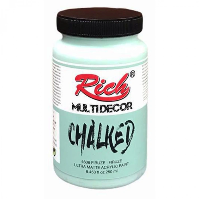 RİCH MDC-250-4608 MULTİ DECOR CHALKED 250 CC FİRUZE
