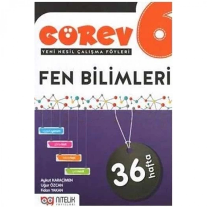 NİTELİK 6. SINIF FEN BİLİMLERİ GÖREV YENİ NESİL ÇALIŞMA FÖYLERİ