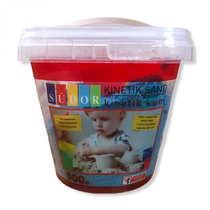 SÜDOR KS02-4 KİNETİK KUM KOVALI 500 G MAVİ