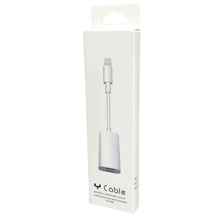 PLATOON PL-8658 LIGHTNING TO 2X LIGHTNING KABLO ÇOKLAYICI