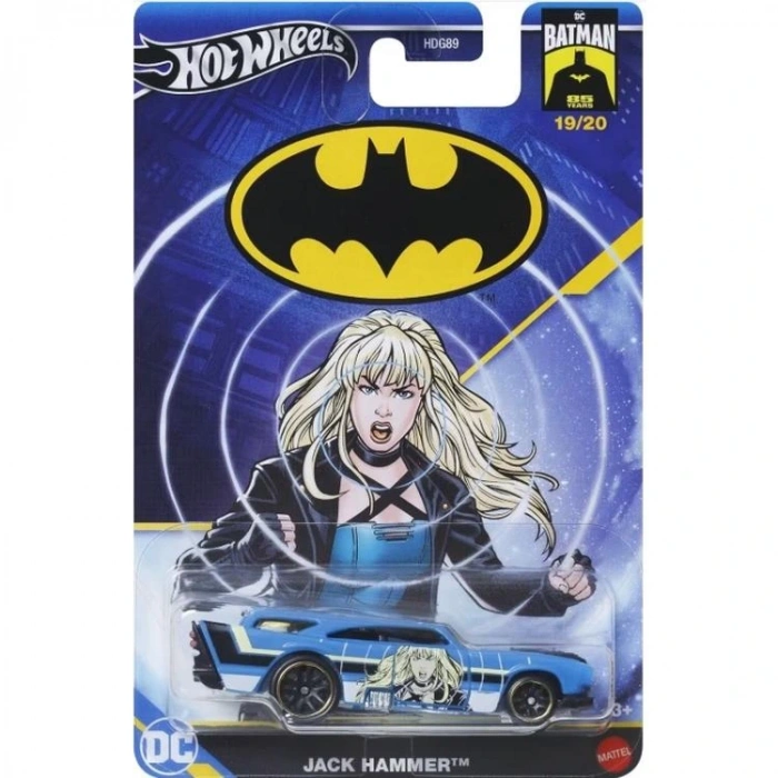 HOT WHEELS HDH89/HRW34 JACK HAMMER DC BATMAN ARABALAR  3+ TEKLİ