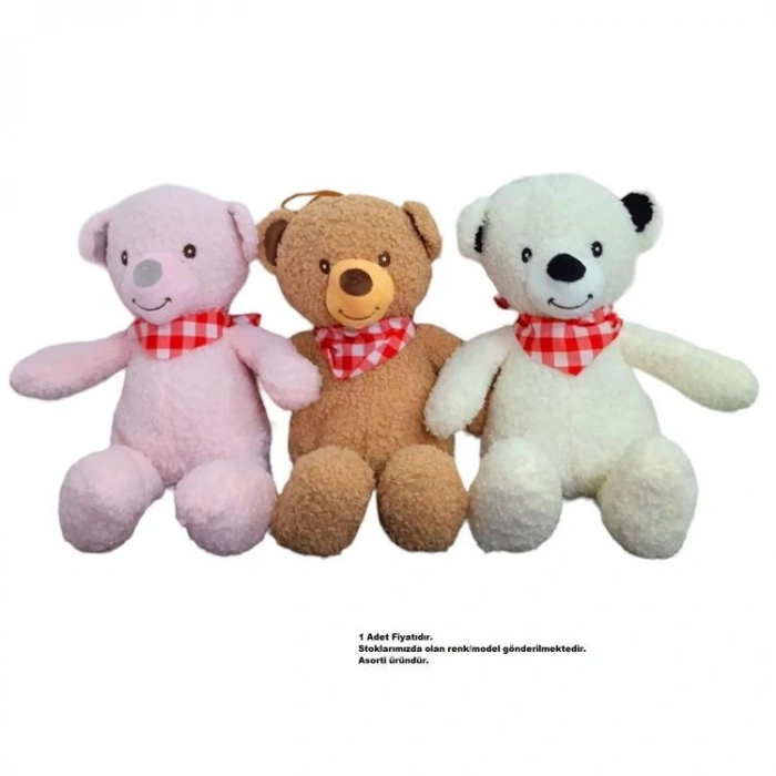 HALLEY PELUŞ PL62068 FULARLI AYI 35 CM.