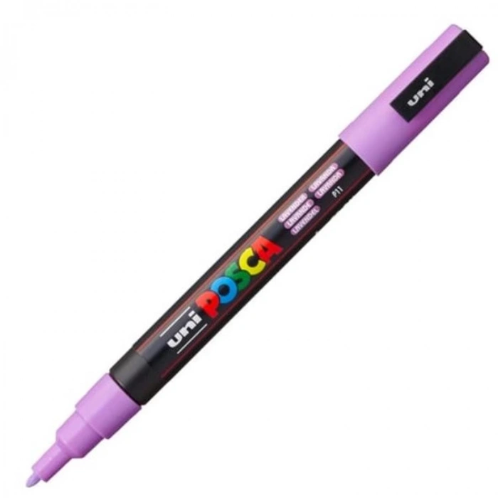 UNİ POSCA SU BAZLI POSTER MARKER 0.9-1.3 LAVANTA PC-3M