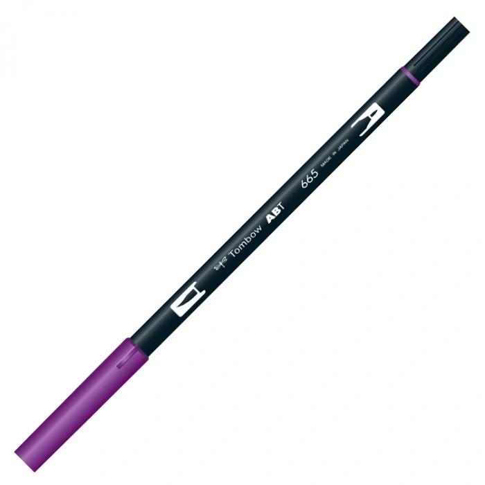 TOMBOW BRUSH ABT 665 GRAFİK KALEMİ PURPLE
