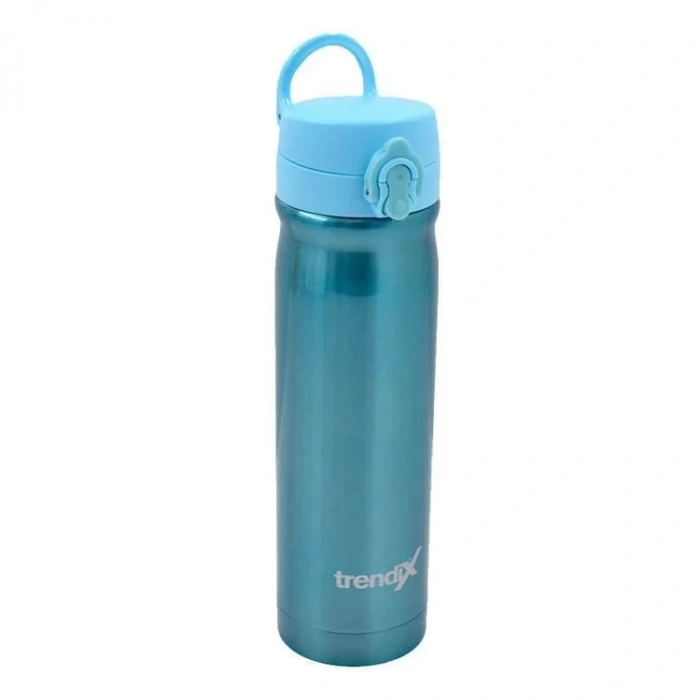 TRENDIX ÇELİK İÇLİ MATARA (TERMOS) 500ML. PASTEL MAVİ