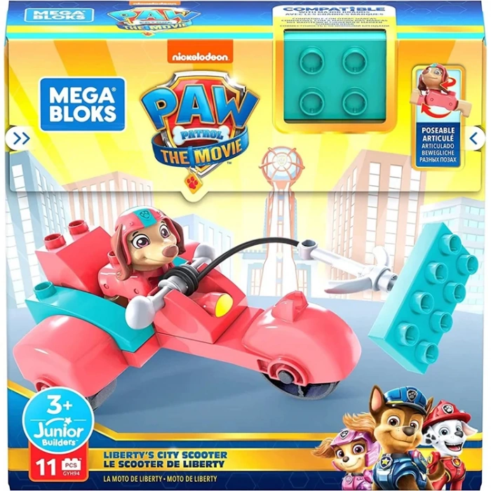 MEGA CONSTRUX PAW PATROL LIBERTYNİN SCOOTERI