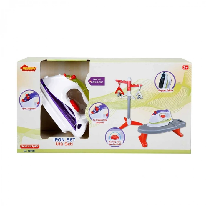 SUN-RST-HMY-EV ALETİ ÜTÜ SET MASA/ASKI SES/IŞIK