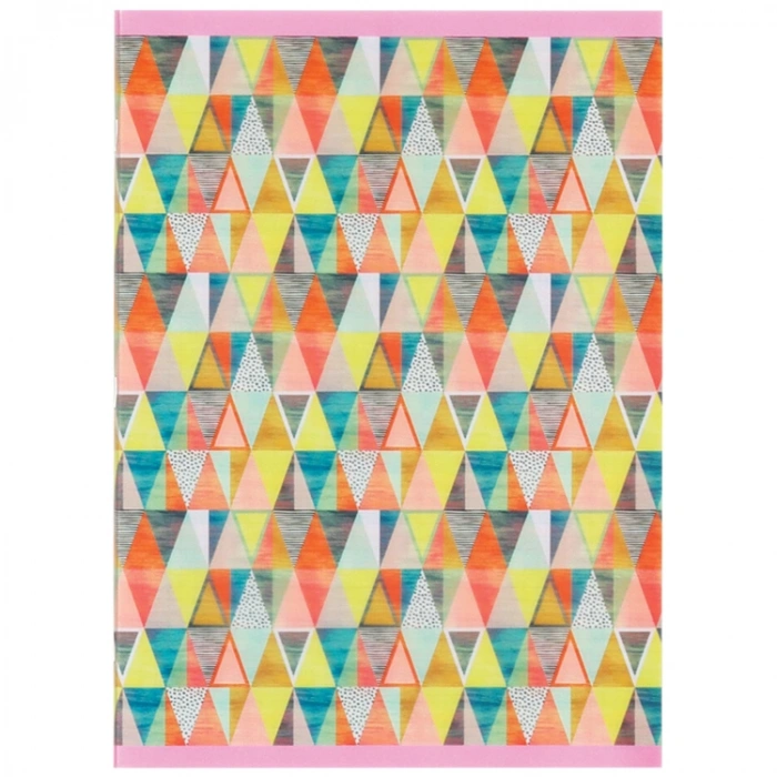 KESKİN A4 PP DİK PATTERN KARELİ DEFTER 80 YP.