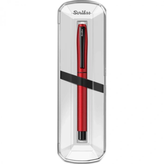 SCRIKSS KARNAVAL ROLLER KALEM KIRMIZI KRİSTAL KUTU