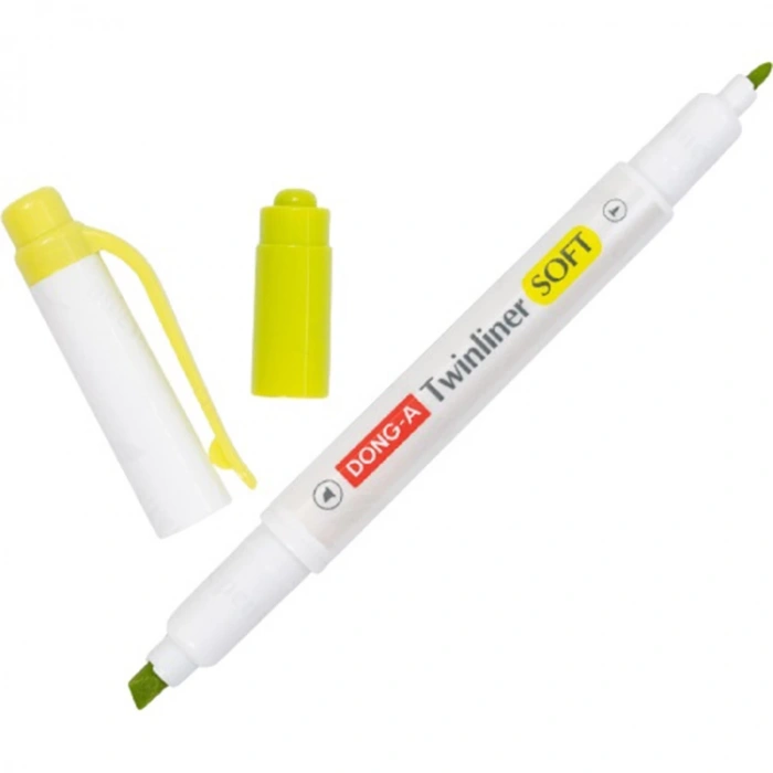 DONG-A TWINLINER SOFT FOSFORLU KALEM LİMON YEŞİLİ NO:93