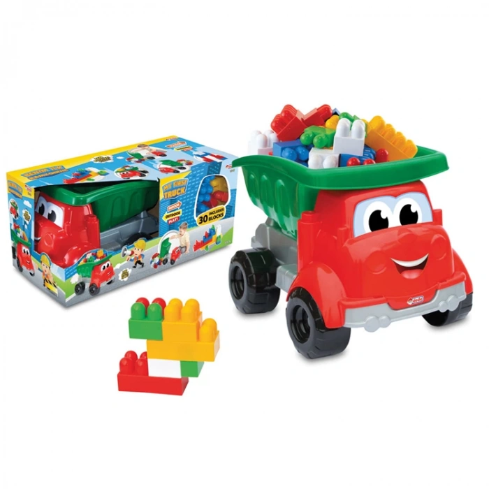 DEDE KUTULU BÜYÜK KAMYON BLOKLU (30 PRÇ.)