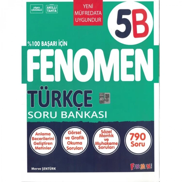 FENOMEN 5. SINIF TÜRKÇE B SORU BANKASI