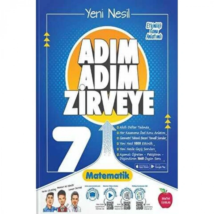 NEWTON 7. SINIF ADIM ADIM ZİRVEYE MATEMATİK SORU BANKASI