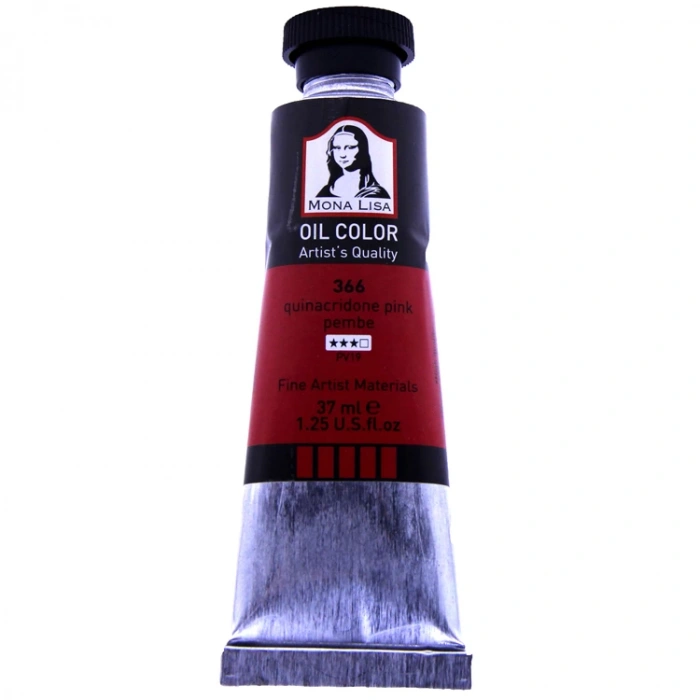 MONALİSA YAĞLI BOYA 37 ML TÜP  MO037-366 PEMBE