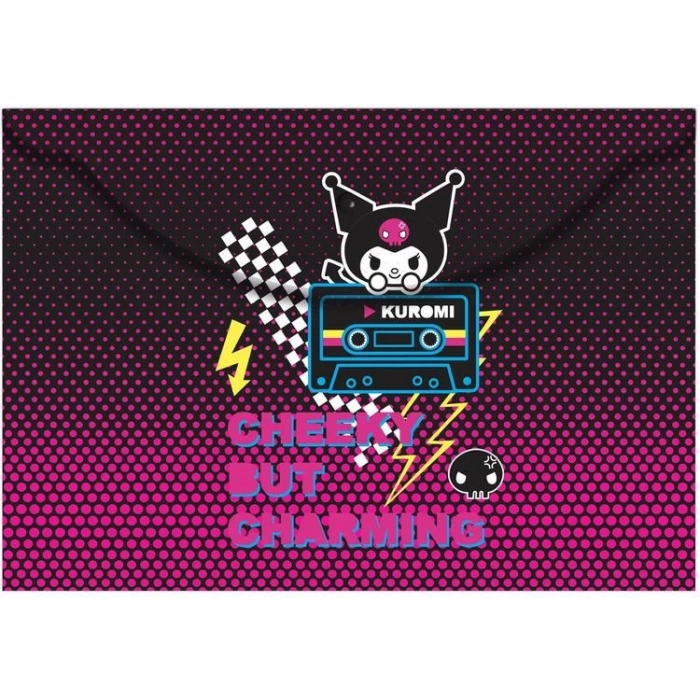 KESKİN 120770-12  KUROMİ  A4 ÇITÇITLI DOSYA - TEKLİ