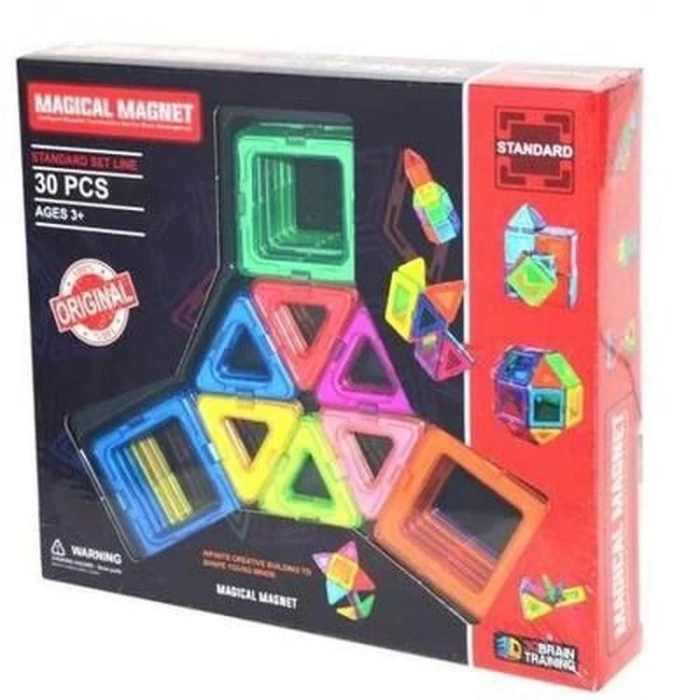 BAŞEL 3D STANDART MAGICAL MAGNET 30 PARÇA 3+