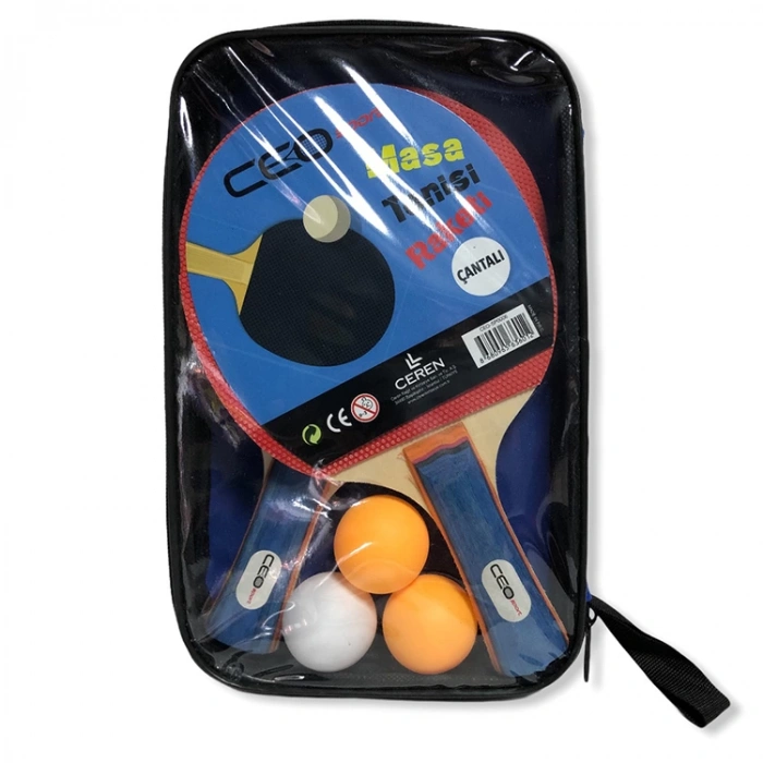 CEO SP0006 SPORT MASA TENİSİ SETİ  2 RAKET+ 3 TOP