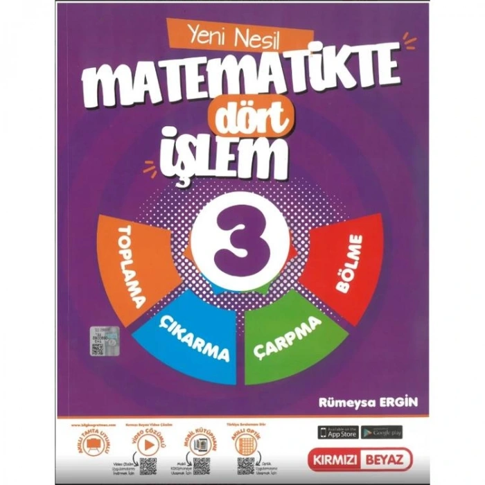 KIRMIZI BEYAZ 3. SINIF YENİ NESİL MATEMATİKTE DÖRT İŞLEM