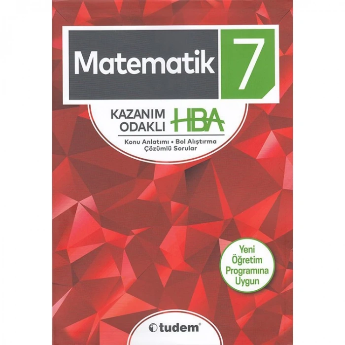 TUDEM 7. SINF MATEMATİK KAZANIM ODAKLI (HBA)