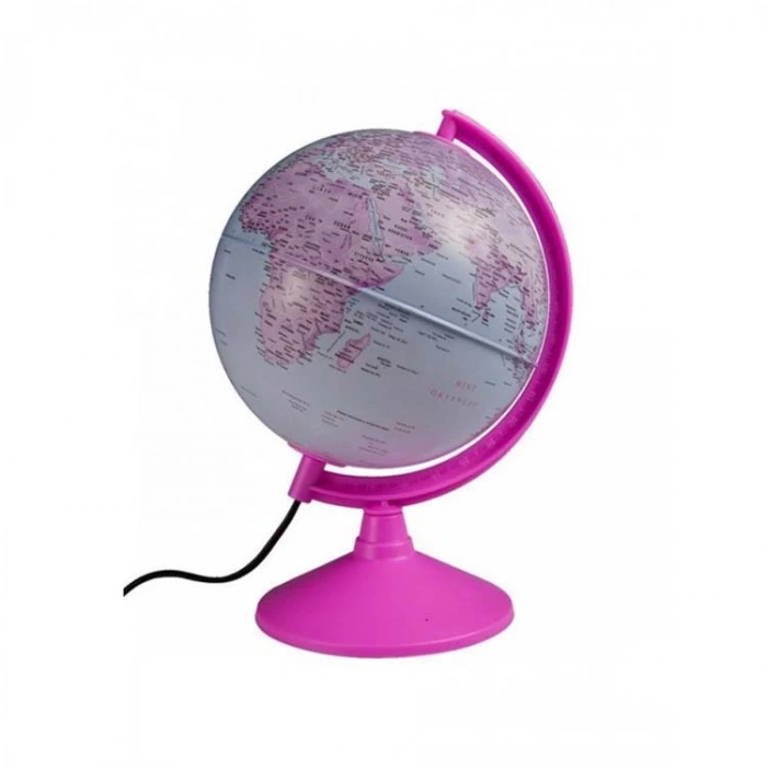 GÜRBÜZ 43201 IŞIKLI SİYASİ KÜRE PEMBE